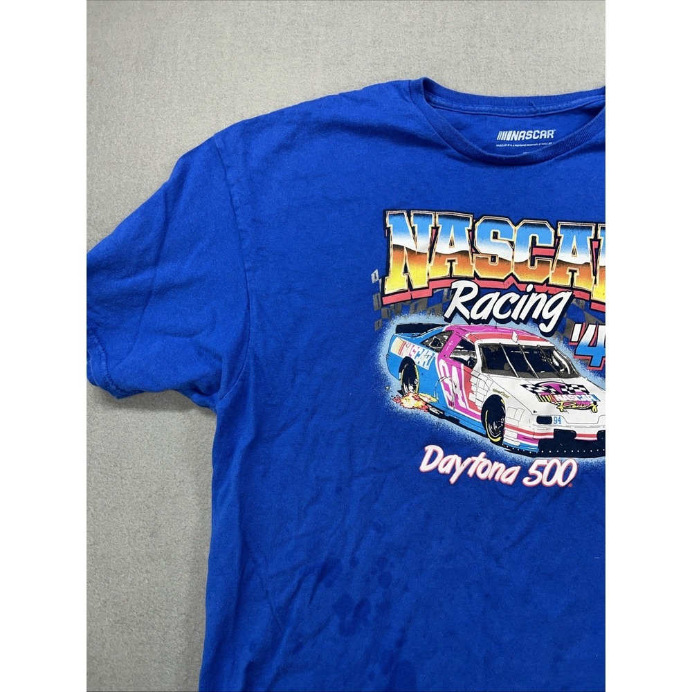 Nascar Mens SS Graphic Tee Royal Size 2XL - Picture 2 of 6